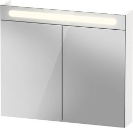Duravit No.1, tükrös szekrény világítással  80 cm széles N1 7921