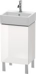   Duravit L-Cube, mosdó szekrény  43,4 cm széles LC 6750 dekor 2, Vero Air