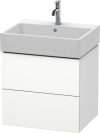 Duravit L-Cube, mosdó szekrény  58,4 cm széles LC 6275, Vero Air