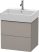 Duravit L-Cube, mosdó szekrény  58,4 cm széles LC 6275, Vero Air