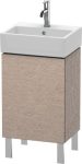 Duravit L-Cube, mosdó szekrény  43,4 cm széles LC 6750 furnérozott, Vero Air