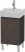 Duravit L-Cube, mosdó szekrény  43,4 cm széles LC 6750 furnérozott, Vero Air