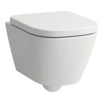   Laufen Meda WC, fali kompakt mélyöblítéses rimless H8201137570001, matt fehér