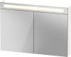 Duravit No.1, tükrös szekrény világítással 100 cm széles N1 7922 Duravit No.1, tükrös szekrény világítással 100 cm széles N1 7922