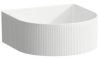 Laufen Sonar mosdótál 34 cm széles H8123417571121 csiszolt, texturált, matt fehér Laufen Sonar mosdótál 34 cm széles H8123417571121 csiszolt, texturált, matt fehér