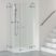 Duscholux Collection 3 sarokbelépő kabin, íves 410.2152xx 85,5-90 cm széles