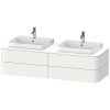 Duravit Happy D.2 Plus, alsószekrény 160 cm széles HP 4974 B lakkozott