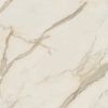 Caesar anima futura, golden white 120 x 120 cm lucidato