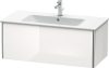 Duravit XSquare, mosdó szekrény 101 cm széles XS 4073 dekor 2 ME by Starck Duravit XSquare, mosdó szekrény 101 cm széles XS 4073 dekor 2 ME by Starck