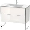 Duravit XSquare, mosdó szekrény 101 cm széles XS 4447 lakkozott ME by Starck