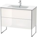   Duravit XSquare, mosdó szekrény 101 cm széles XS 4447 lakkozott ME by Starck