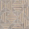 sant'agostino form, maze 90 x 90 cm natur