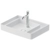 Duravit Bento Starck Box, mosdó 65 cm széles 2379653000, fehér szatén matt