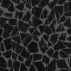 fap ceramiche roma diamond, nero reale schegge mosaico 30 x 30 cm fényes