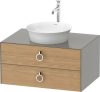 Duravit White Tulip, alsószekrény 80 cm széles WT49900H592