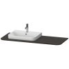 Duravit Happy D.2 Plus, mosdópult 130 cm széles HP 031K, furnérozott