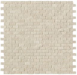 fap ceramiche nux, beige brick mosaico anticato 30,5 x 30,5 cm