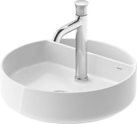 Duravit Bento Starck Box, mosdó 46 cm átmérővel 2380462041, HygieneGlaze