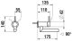 Laufen twin plus, mosdó csaptelep HF905426100000