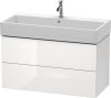 Duravit L-Cube, mosdó szekrény  98,4 cm széles LC 6278 dekor 2, Vero Air