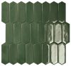 fap true colors, green fényes vintage mosaico 28,5 x 29,5 cm
