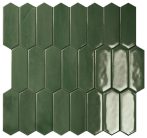   fap true colors, green fényes vintage mosaico 28,5 x 29,5 cm