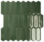   fap true colors, green fényes vintage mosaico 28,5 x 29,5 cm
