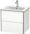 Duravit XSquare, mosdó szekrény 61 cm széles XS 4171 dekor 1 ME by Starck