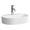 Laufen Savoy, mosdótál 55 cm H8129457571041, matt fehér Laufen Savoy, mosdótál 55 cm H8129457571041, matt fehér