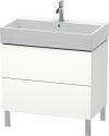 Duravit L-Cube, mosdó szekrény  78,4 cm széles LC 6777, Vero Air