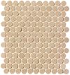 fap ceramiche summer, brezza round mosaico 29,5 x 32,5 cm