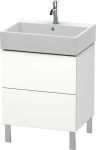 Duravit L-Cube, mosdó szekrény  58,4 cm széles LC 6775, Vero Air