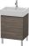 Duravit L-Cube, mosdó szekrény  58,4 cm széles LC 6775, Vero Air