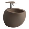 Laufen Il Bagno Alessi One bidé, fali H8309711883041 matt caffé