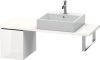 Duravit L-Cube, alsó szekrény 32 cm széles LC 5820 lakkozott