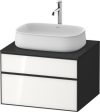 Duravit Zencha alsószekrény 65 cm széles ZE 4820 üveg 2