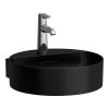 Laufen Val kézmosó 40 cm széles H8132817161041 csiszolt, matt fekete Laufen Val kézmosó 40 cm széles H8132817161041 csiszolt, matt fekete