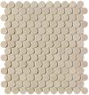 fap ceramiche summer, sabbia round mosaico 29,5 x 32,5 cm