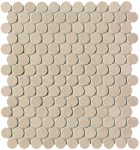 fap ceramiche summer, sabbia round mosaico 29,5 x 32,5 cm