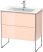 Duravit XSquare, mosdó szekrény 81 cm széles XS 4446 lakkozott ME by Starck
