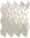 fap ceramiche roma gold, calacatta delicato leaves mosaico 25,9 x 30,9 cm RT brillante