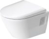Duravit D-Neo, fali compact wc 258709 rimless, HygieneGlaze