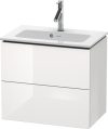 Duravit L-Cube, mosdó szekrény  62 cm széles LC 6256 dekor 2, ME by Starck