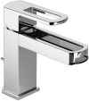 Huber Dado Cascade, mosdó csaptelep DC0005106U, fényes króm/füstüveg Huber Dado Cascade, mosdó csaptelep DC0005106U, fényes króm/füstüveg