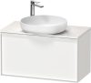 Duravit Vitrium, mosdó szekrény  80 cm széles VT4780 dekor2, bi-color, világítással