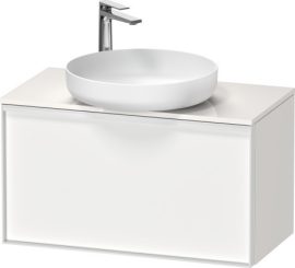 Duravit Vitrium, mosdó szekrény  80 cm széles VT4780 dekor2, bi-color, világítással