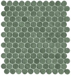 fap still, aloe matt round mosaico 29,5 x 32,5 cm