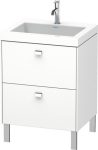 Duravit Brioso, mosdó szekrénnyel 60 cm széles BR4700 dekor 1, Vero Air Duravit Brioso, mosdó szekrénnyel 60 cm széles BR4700 dekor 1, Vero Air