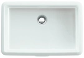 Laufen Living City beépíthető mosdó 53,5 cm széles H8124310001091 csiszolt