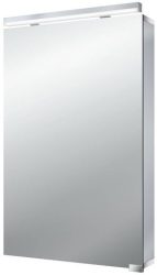Emco, Asis Flat tükrös szekrény világítással  50 cm széles 9797 052 68